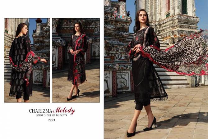 Shree Charizma Melody New Ethnic Wear Heavy Cotton Embroidery Pakistani Salwar Kameez Collection